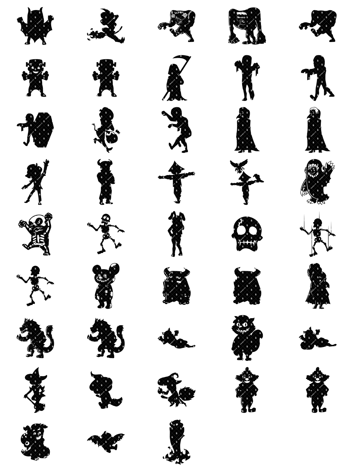 Halloween Silhouettes