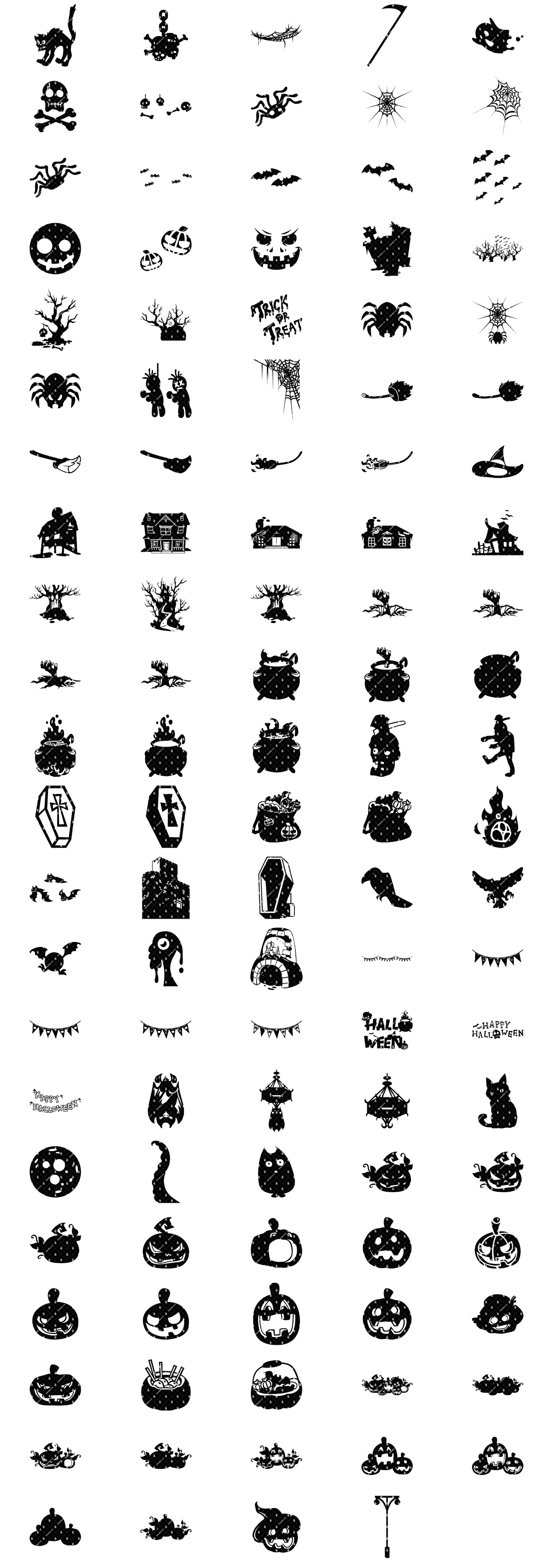 Halloween Silhouettes 2